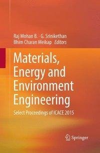 Materials, Energy and Environment Engineering