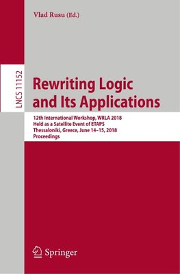 Rewriting Logic and Its Applications