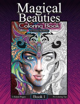 Magical Beauties Coloring Book