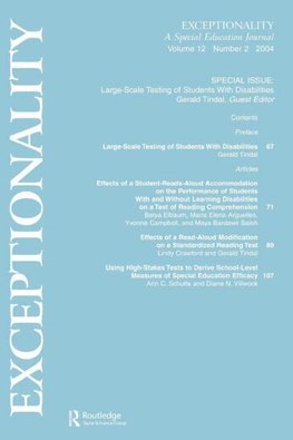 Tindal, G: Large-scale Testing of Students With Disabilities