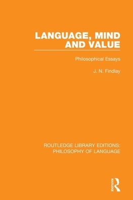 Language, Mind and Value