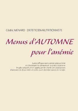 Menus d'automne pour l'anémie