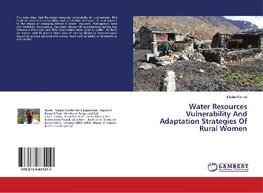 Water Resources Vulnerability And Adaptation Strategies Of Rural Women