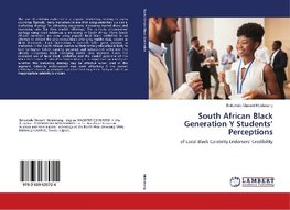 South African Black Generation Y Students' Perceptions