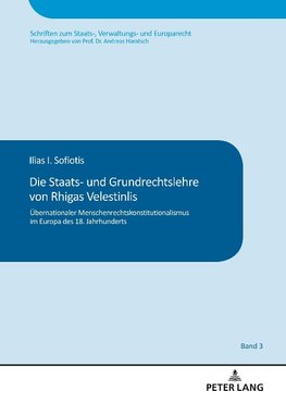 Die Staats- und Grundrechtslehre von Rhigas Velestinlis