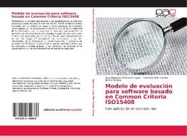 Modelo de evaluación para software basado en Common Criteria ISO15408