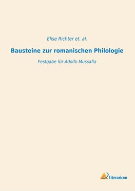 Bausteine zur romanischen Philologie