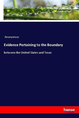 Evidence Pertaining to the Boundary