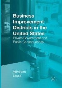 Business Improvement Districts in the United States