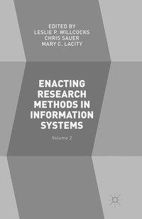 Enacting Research Methods in Information Systems: Volume 2