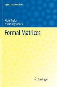 Formal Matrices