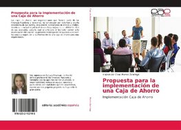 Propuesta para la implementación de una Caja de Ahorro