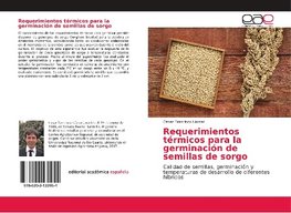 Requerimientos térmicos para la germinación de semillas de sorgo