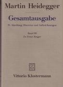 Gesamtausgabe Bd. 90. Zu Ernst Jünger