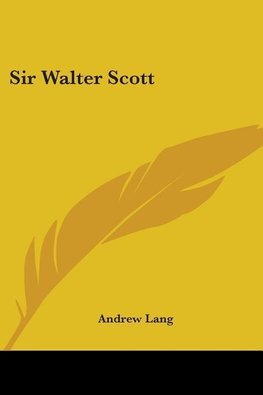 Sir Walter Scott