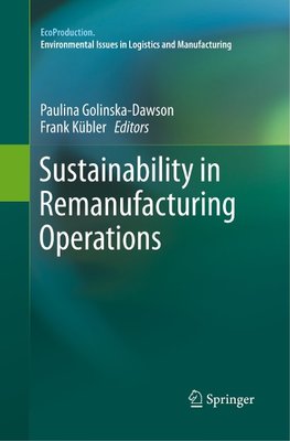 Sustainability in Remanufacturing Operations