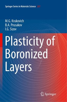 Plasticity of Boronized Layers