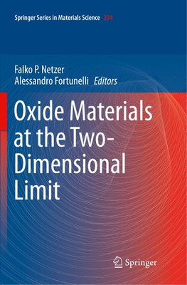 Oxide Materials at the Two-Dimensional Limit