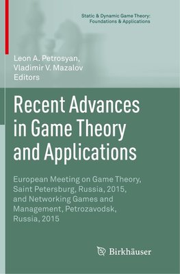 Recent Advances in Game Theory and Applications