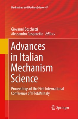 Advances in Italian Mechanism Science