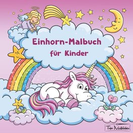 Einhorn-Malbuch für Kinder