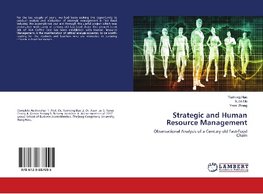 Strategic and Human Resource Management