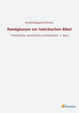 Randglossen zur hebräischen Bibel