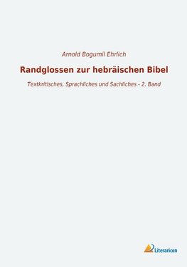 Randglossen zur hebräischen Bibel