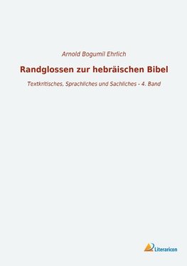 Randglossen zur hebräischen Bibel