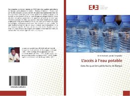 L'accès à l'eau potable