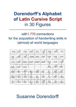 Dorendorff 's Alphabet of Latin Cursive Script in Figures