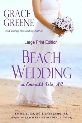 Beach Wedding (Large Print)