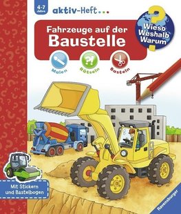 Fahrzeuge auf der Baustelle