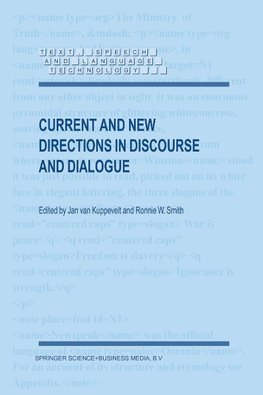 Current and New Directions in Discourse and Dialogue