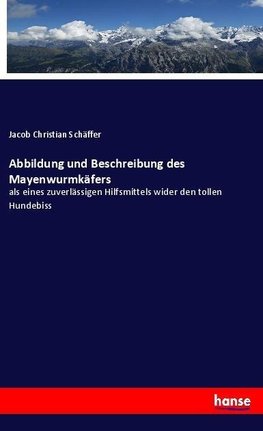 Abbildung und Beschreibung des Mayenwurmkäfers