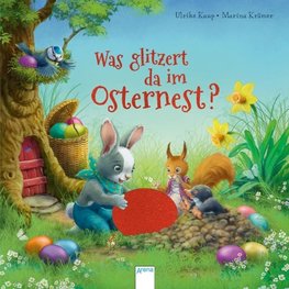 Was glitzert da im Osternest?