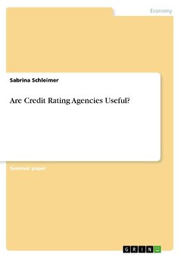 Are Credit Rating Agencies Useful?