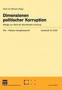 Dimensionen politischer Korruption