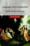 Languages and Communities in Early Modern             Europe