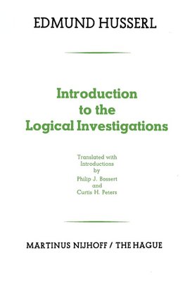 Introduction to the Logical Investigations