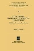 Concerning Natural Experimental Philosophie