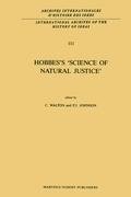 Hobbes's 'Science of Natural Justice'