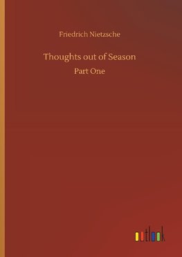 Thoughts out of Season