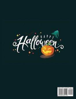 Halloween Activity Book for Kids