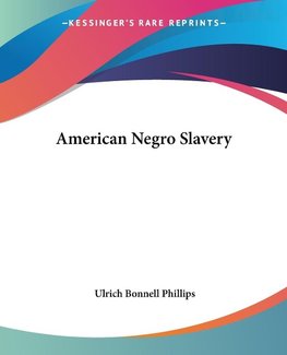 American Negro Slavery