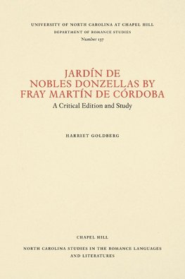 Jardín de nobles donzellas by Fray Martín de Córdoba