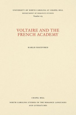 Voltaire and the French Academy