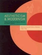 Brown, R: Aestheticism and Modernism