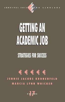 Kronenfeld, J: Getting an Academic Job