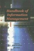 Scammell, A: Handbook of Information Management